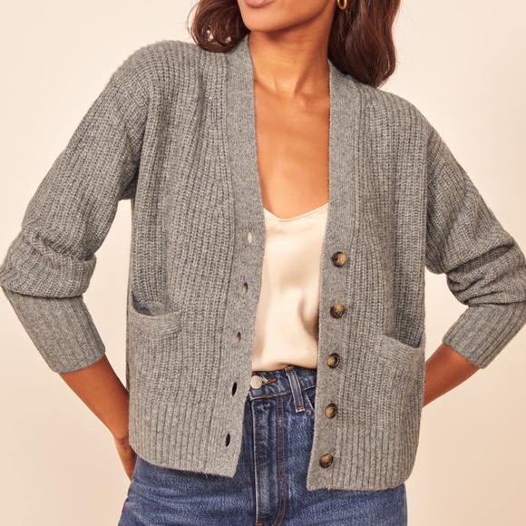 hip length cardigan womens